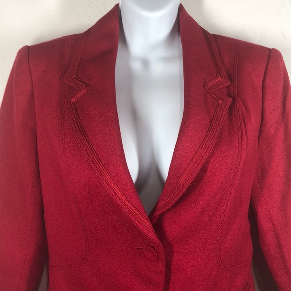 White House Black Market red blazer size 4 - Picture 2 of 10
